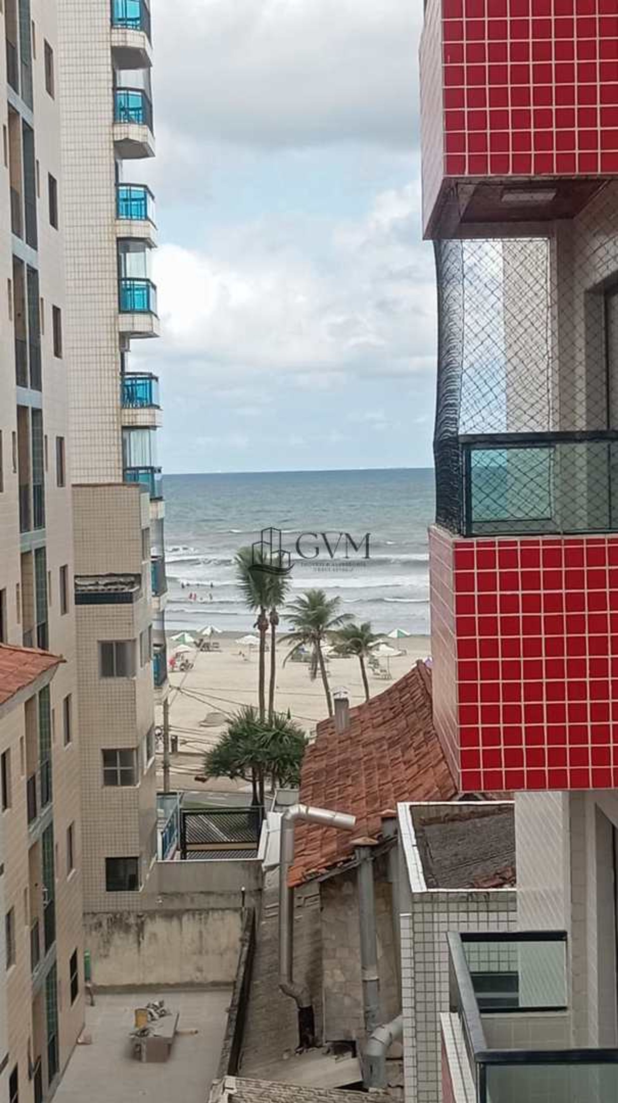 Interior do imóvel Apartamento com 2 quartos, Ocian, Praia Grande