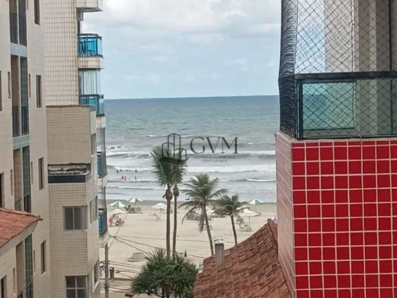 Interior do imóvel Apartamento com 2 quartos, Ocian, Praia Grande