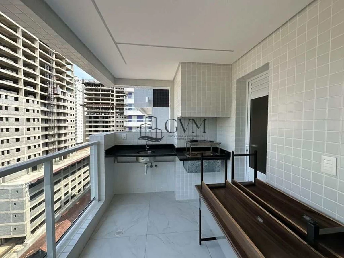 Foto principal do imóvel Apartamento com 1 quarto, mobiliado, á venda no Canto do Forte em Praia Grande em Canto do Forte