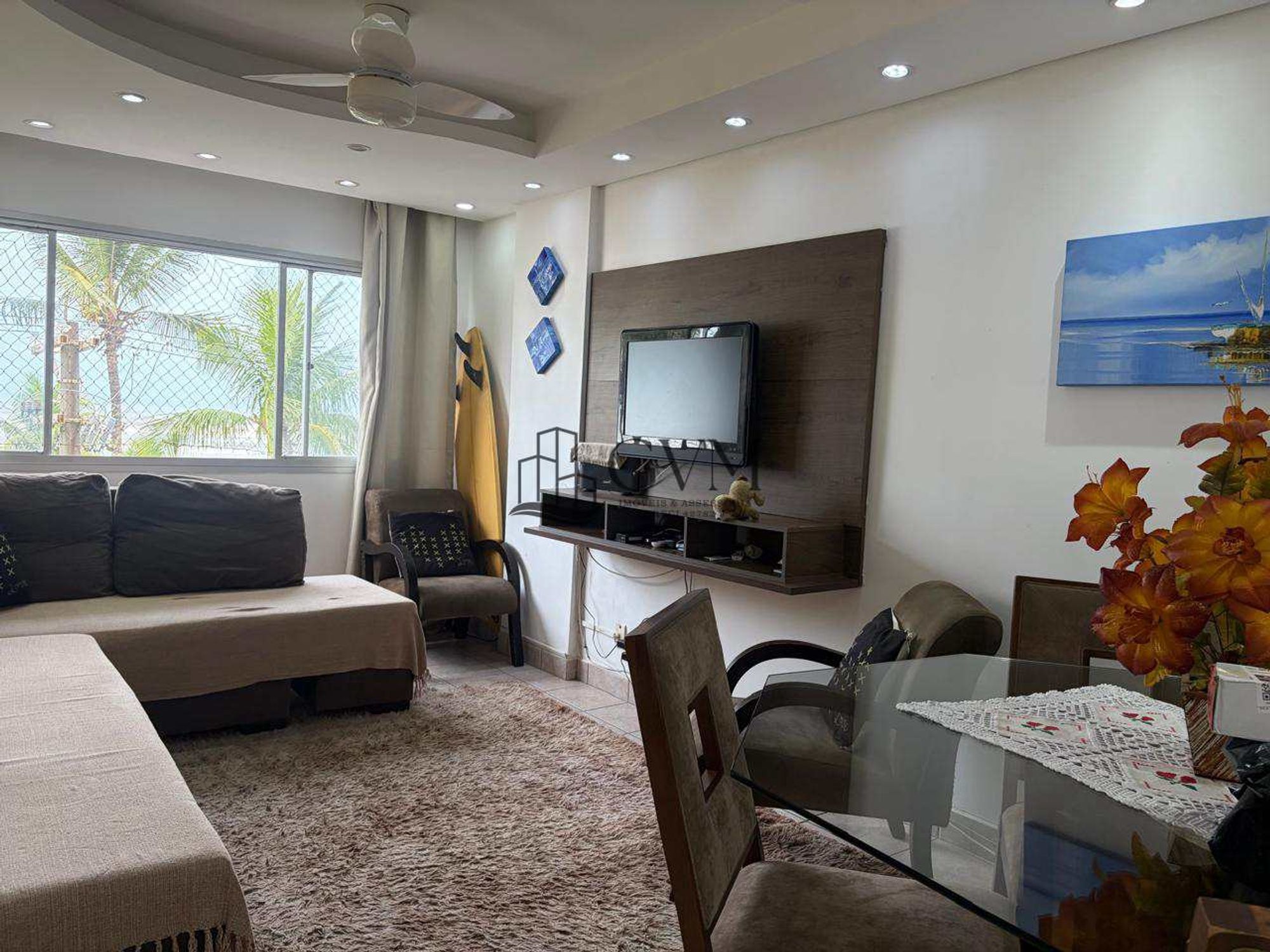 Ambiente do imóvel Apartamento com 2 quartos, Caiçara, Praia Grande