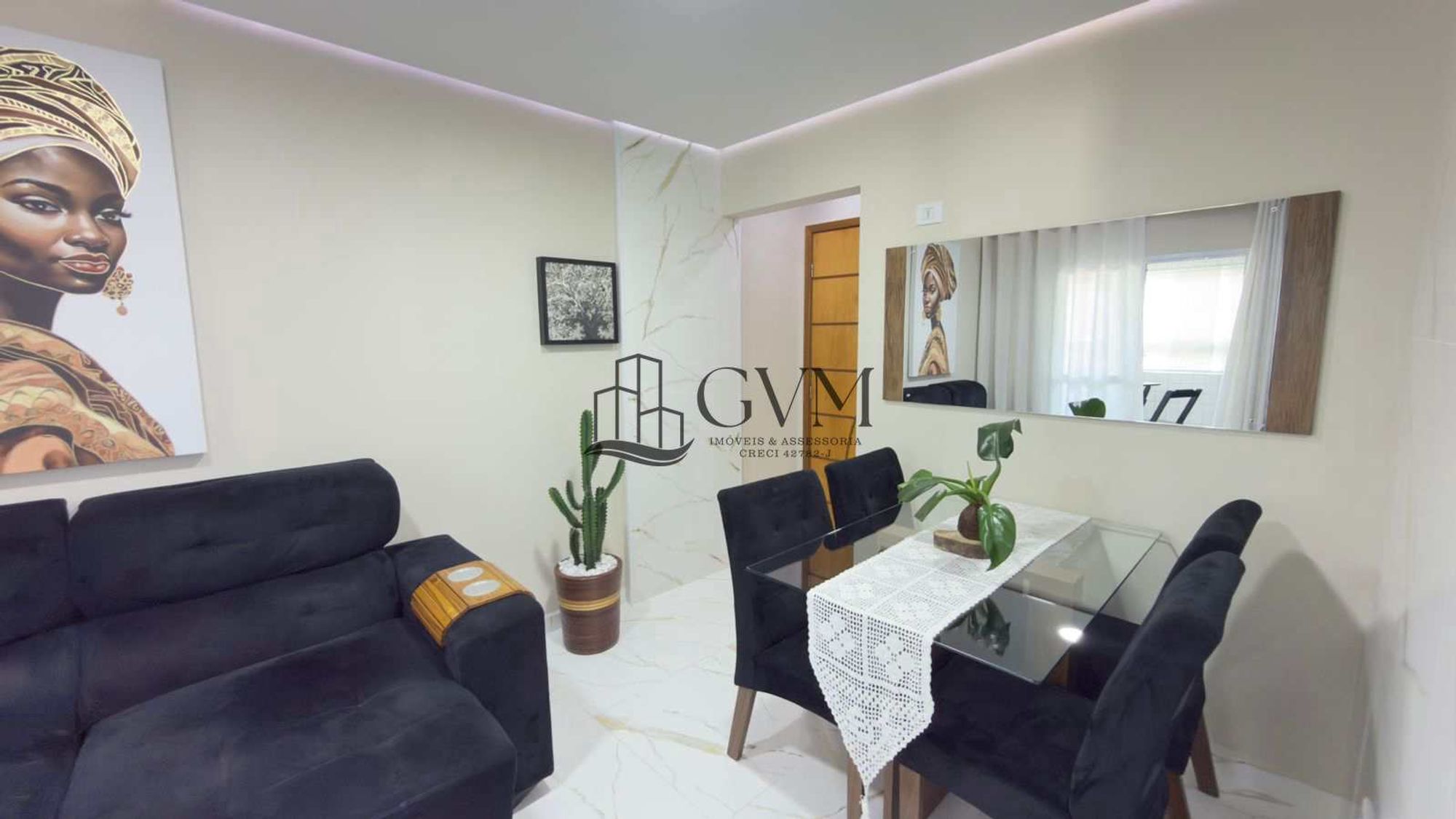 Ambiente do imóvel Apartamento com 1 quarto, Guilhermina, Praia Grande