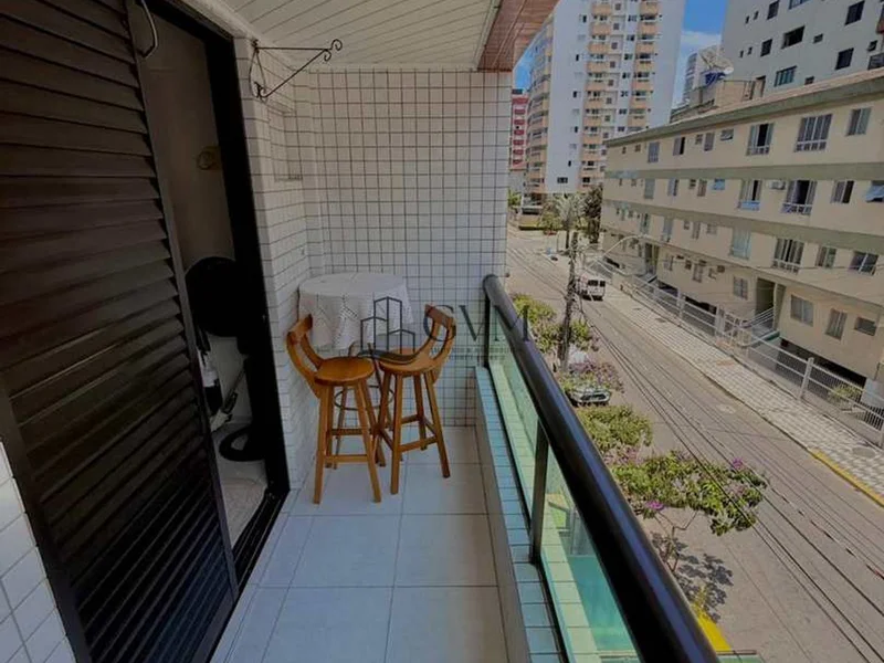 Interior do imóvel Apartamento com 1 quarto, Guilhermina, Praia Grande