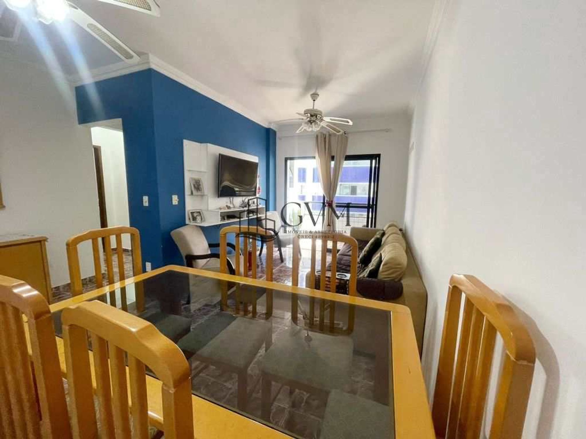 Interior do imóvel Apartamento no Canto do Forte em Praia Grande/SP