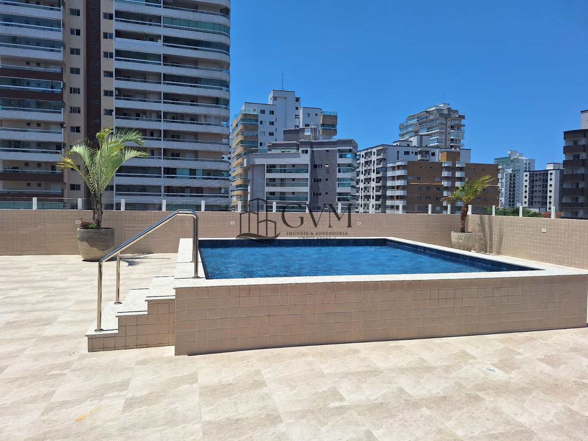 Interior do imóvel Apartamento com 3 quartos, Guilhermina, Praia Grande