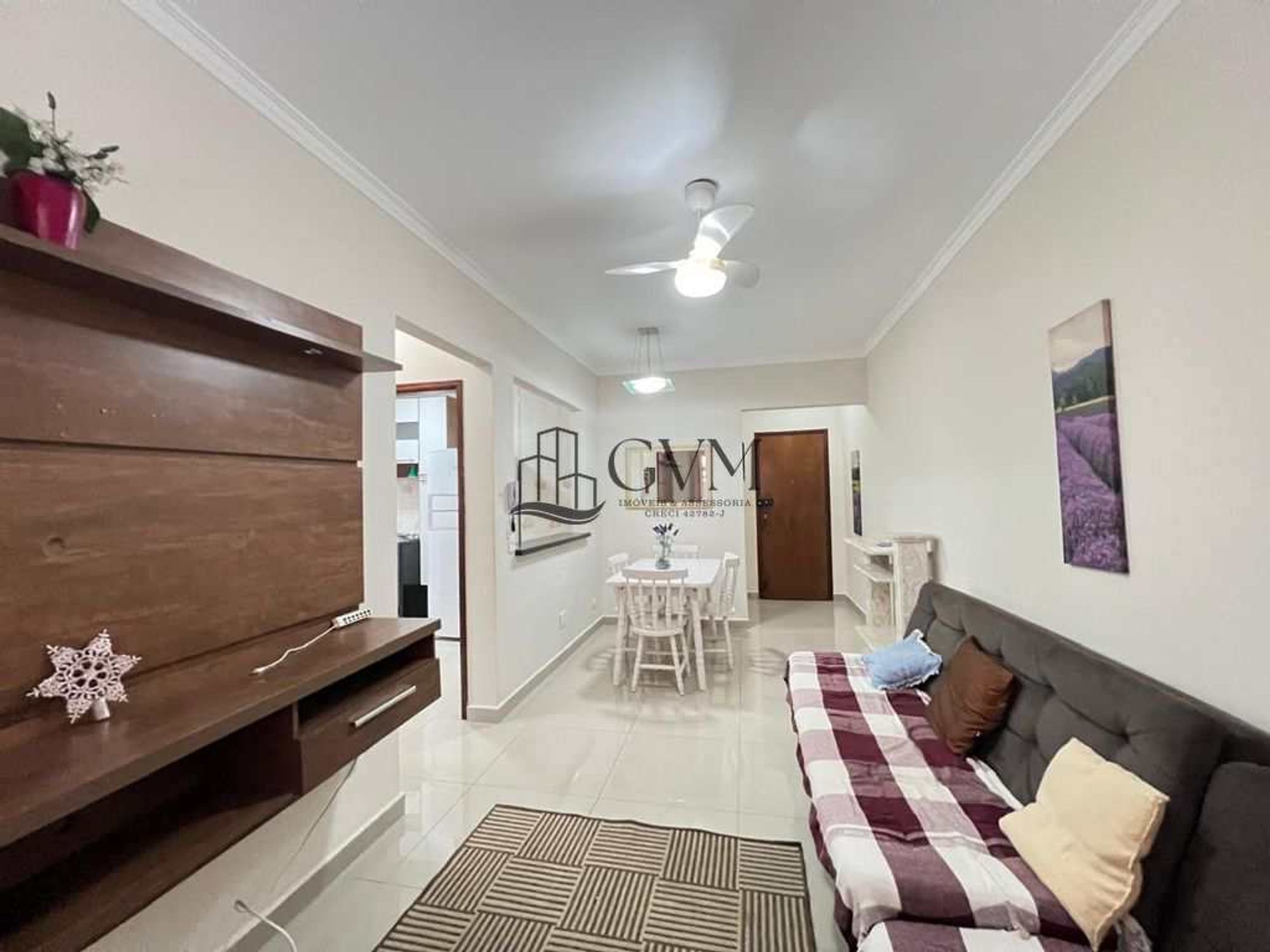 Interior do imóvel Apartamento com 1 quarto á venda no Canto do Forte em Praia Grande