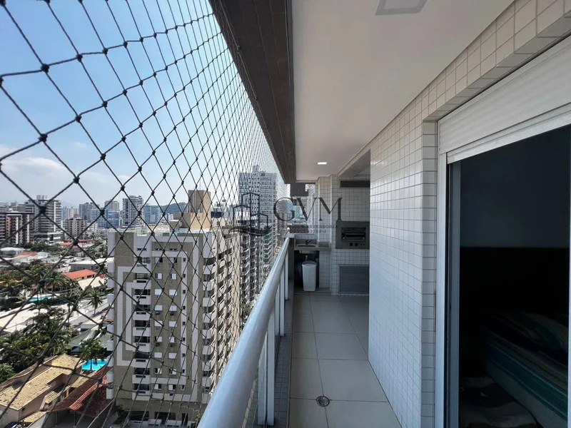 Interior do imóvel Apartamento com 2 quartos, Canto do Forte, Praia Grande