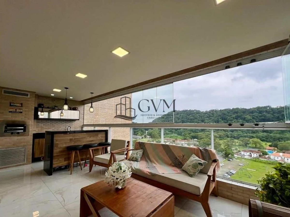 Foto principal do imóvel Apartamento Mobiliado com 3 quartos à venda no Canto do Forte em Praia Grande em Canto do Forte