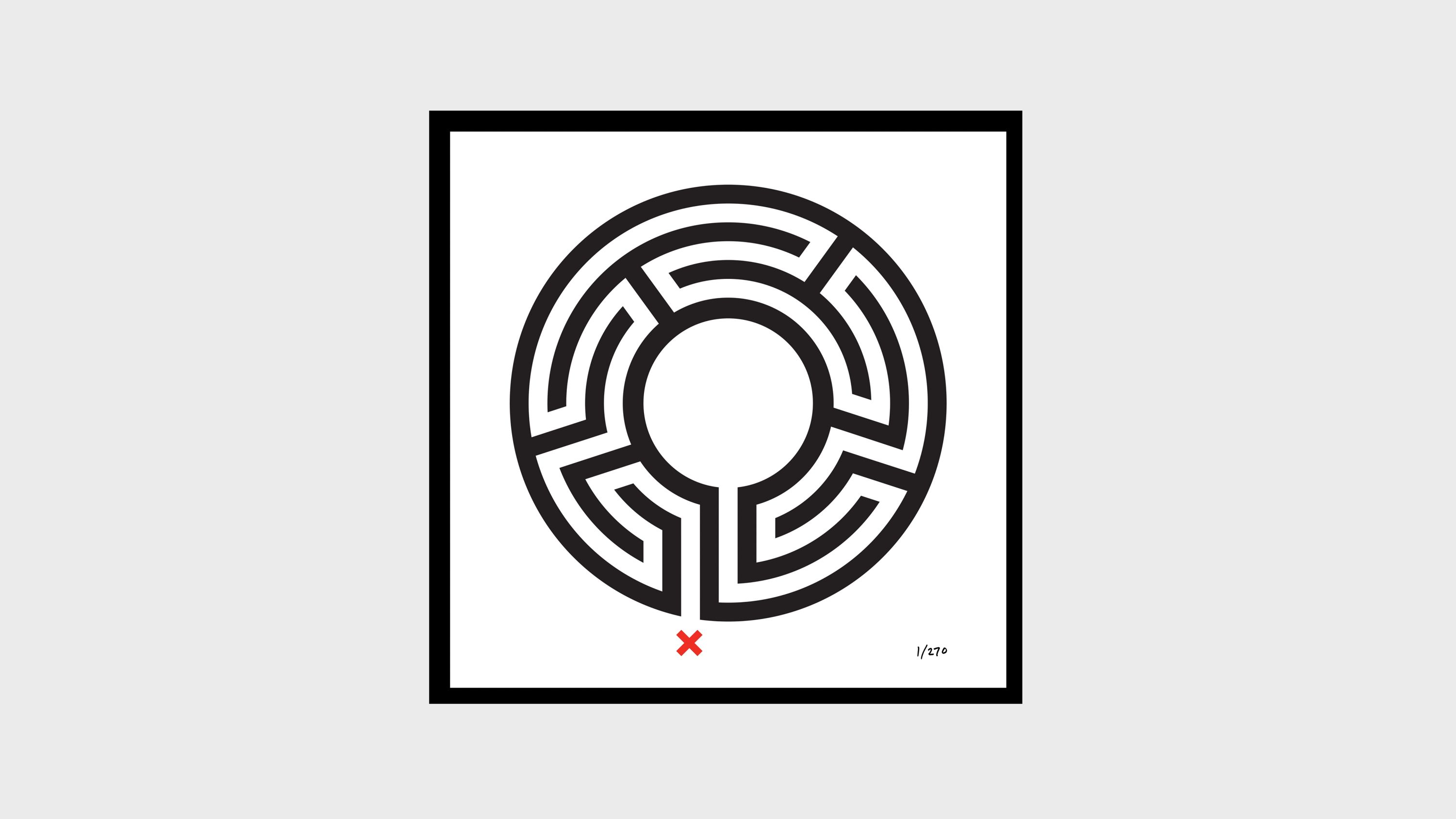 Art on the Underground Labyrinth Collaboration | Rose Design