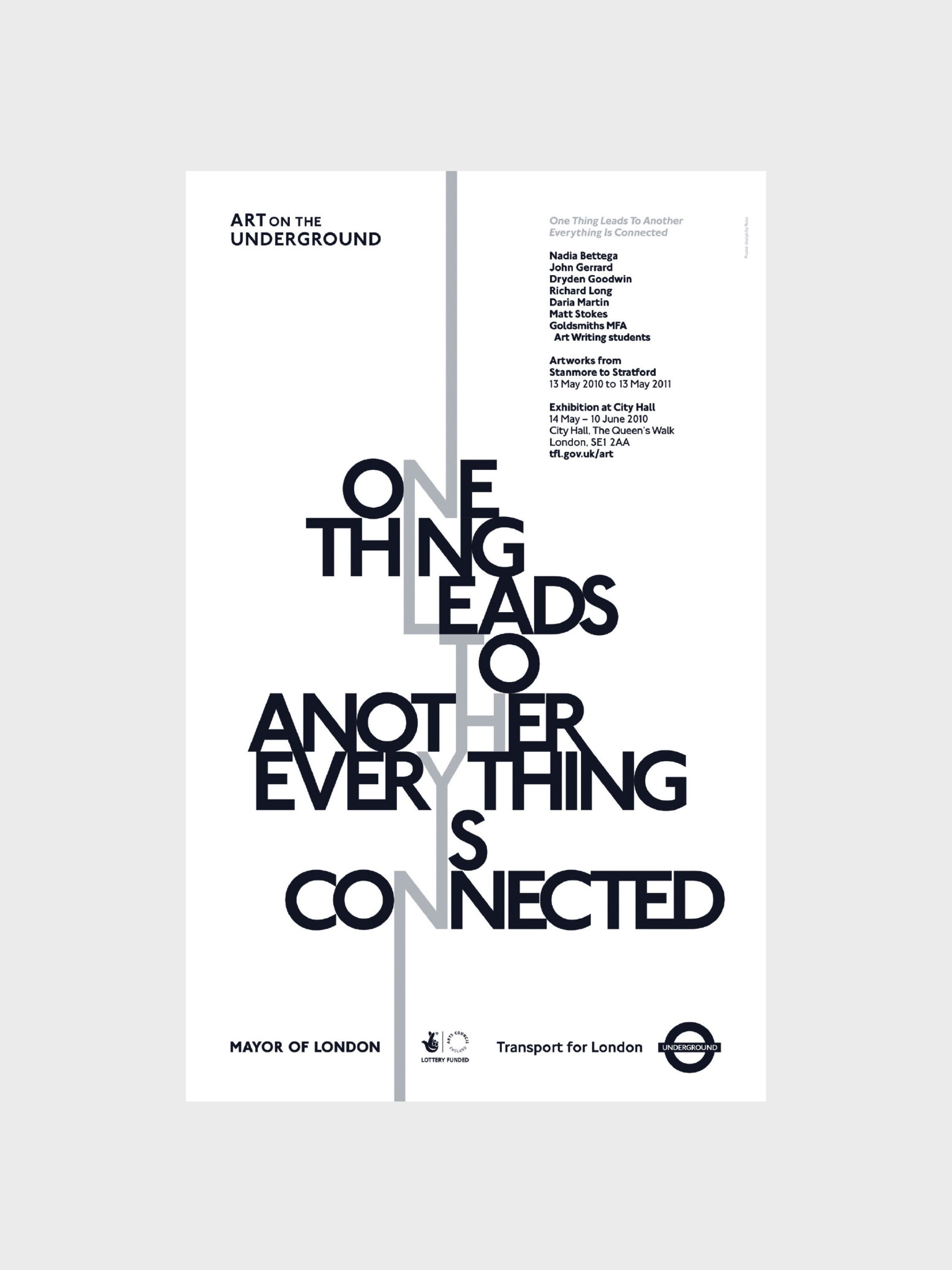 Art on the Underground Jubilee Line Series | Rose Design