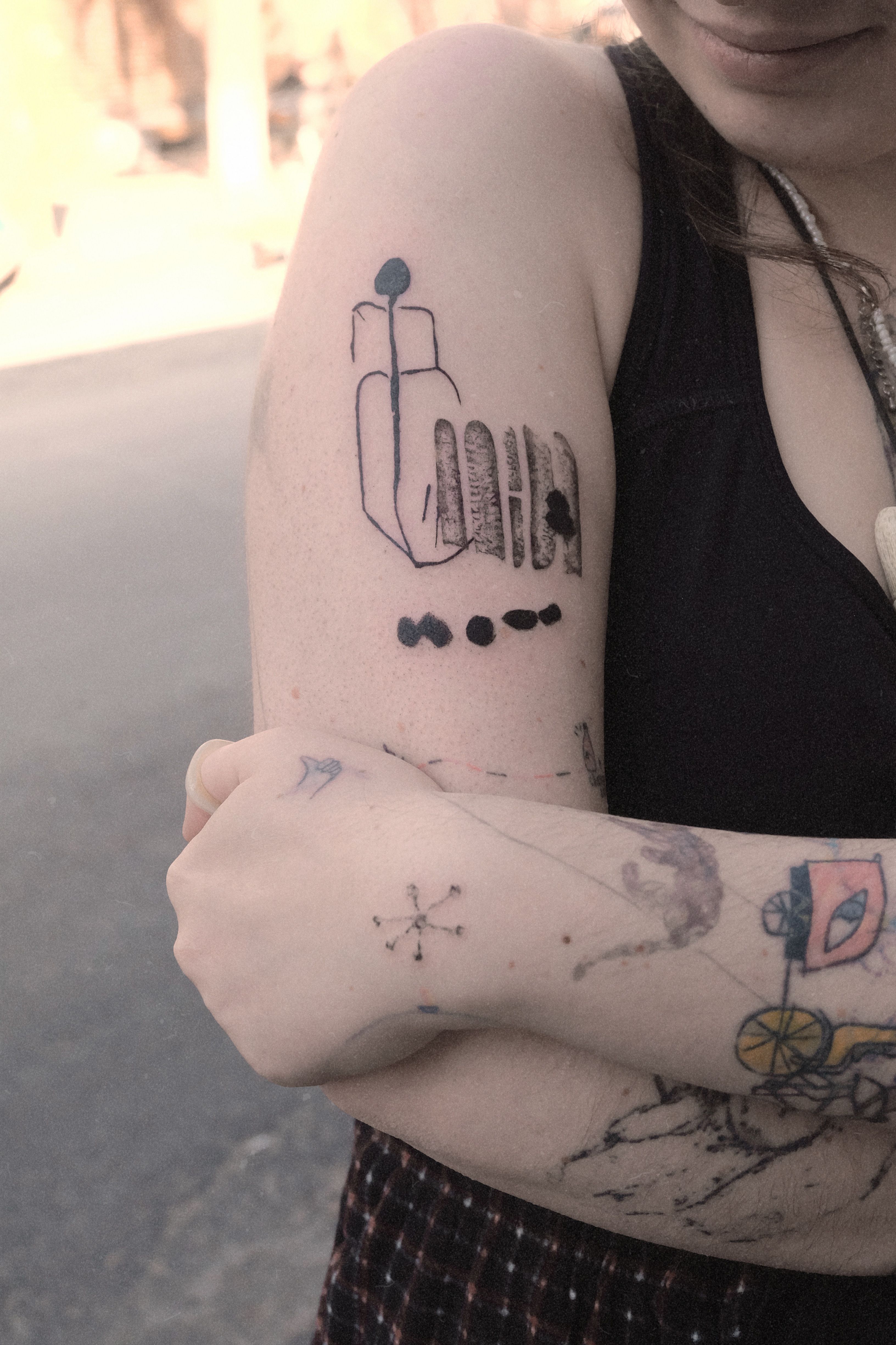Egypt+Moravia tattoo