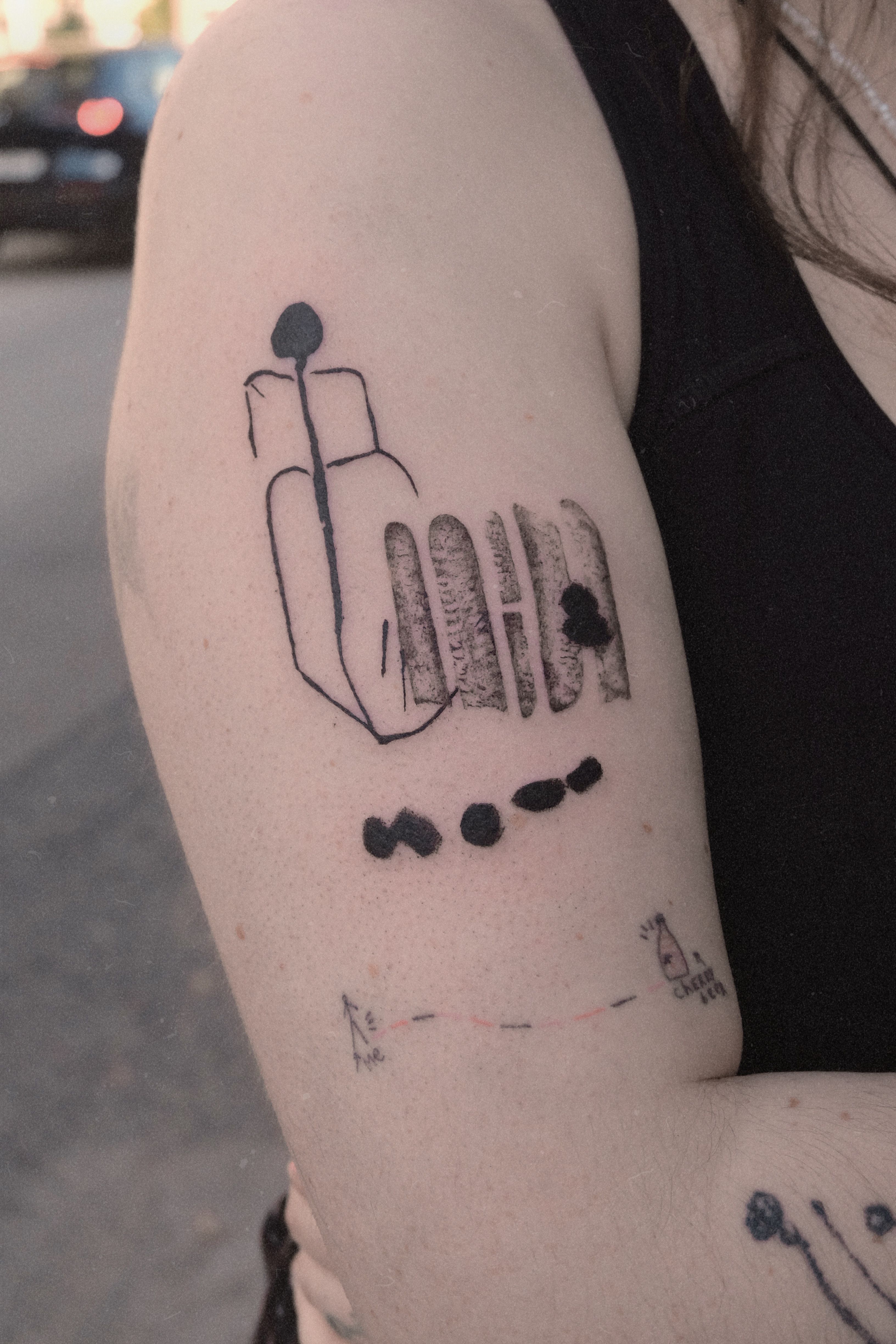 Egypt+Moravia tattoo