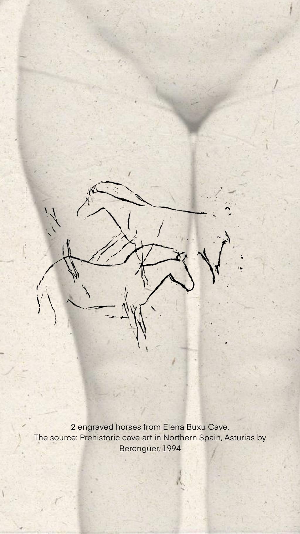 engraved horses_ asturia