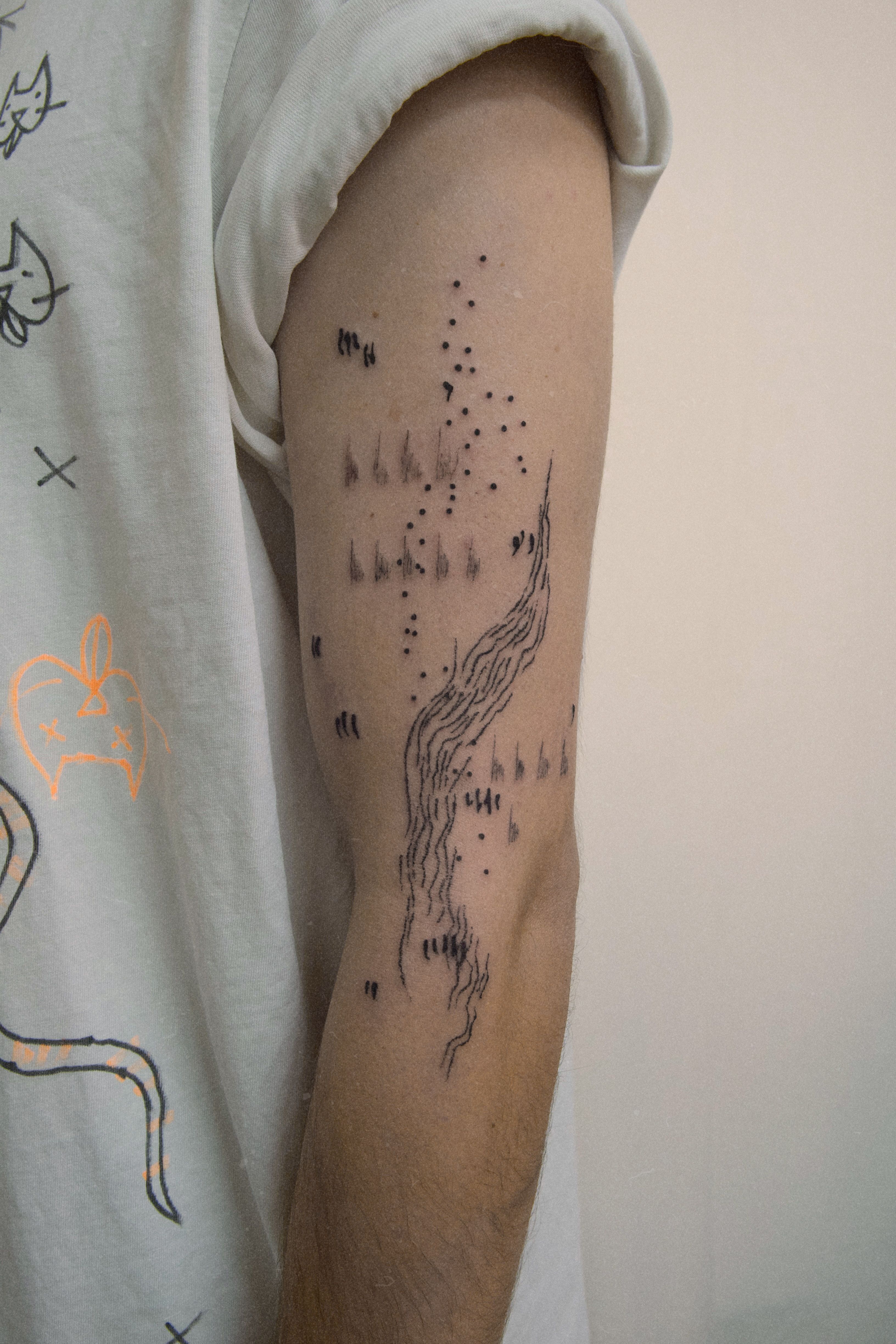 Abstract tattoo