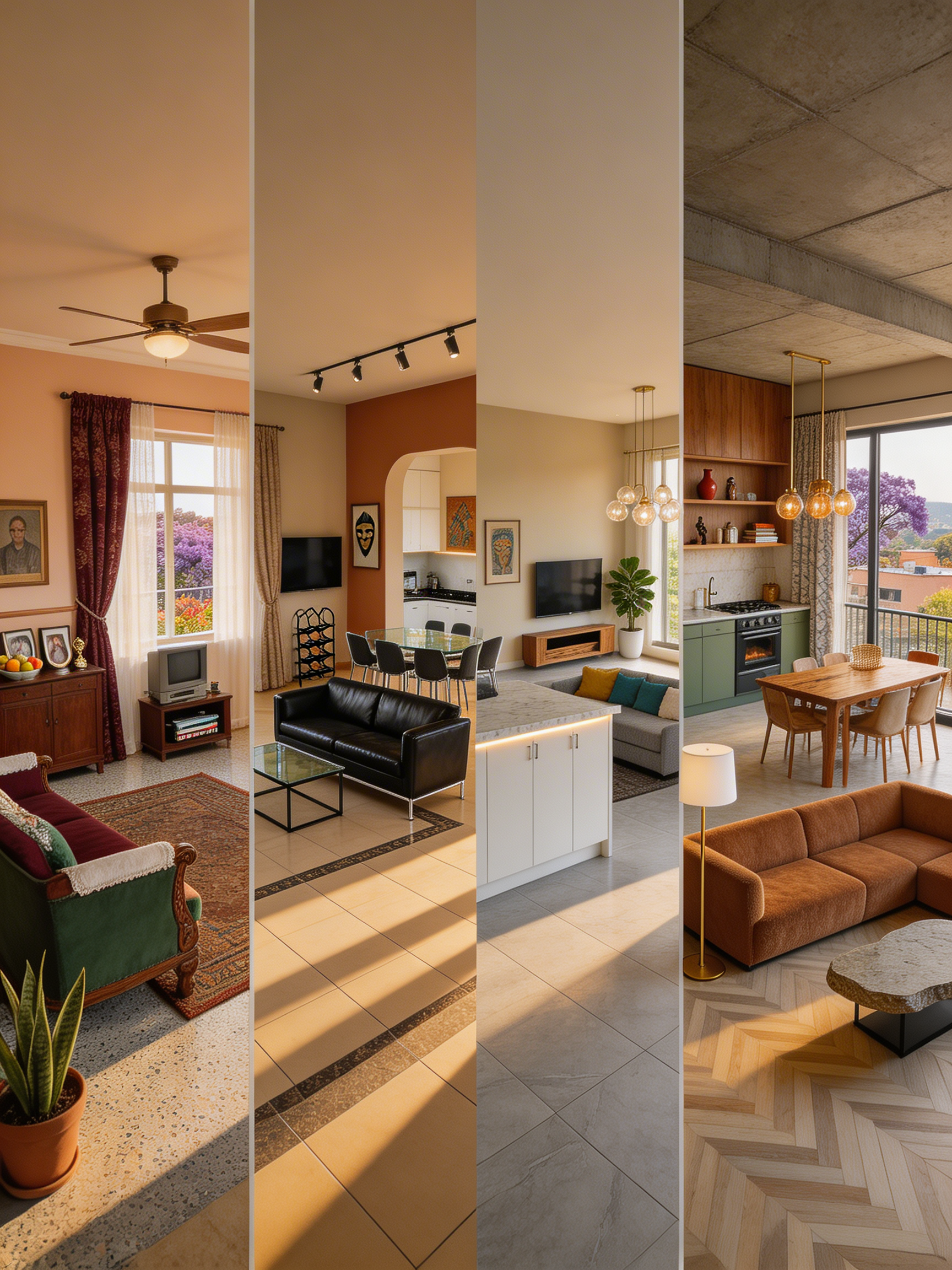 interior comparison within years 