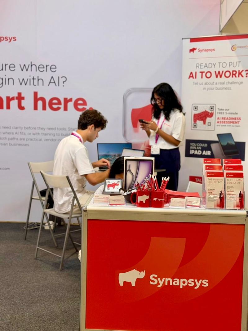 Synapsys team at a group event