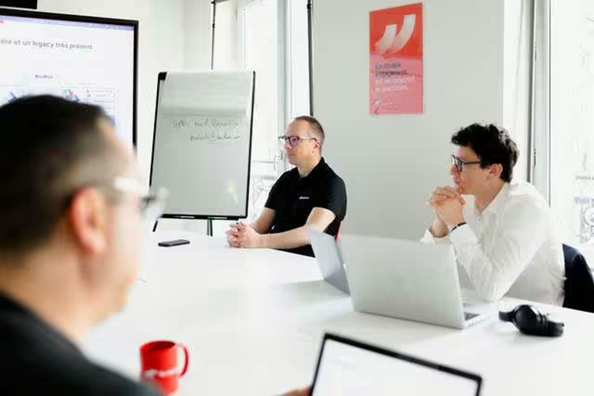 Training materials and laptops