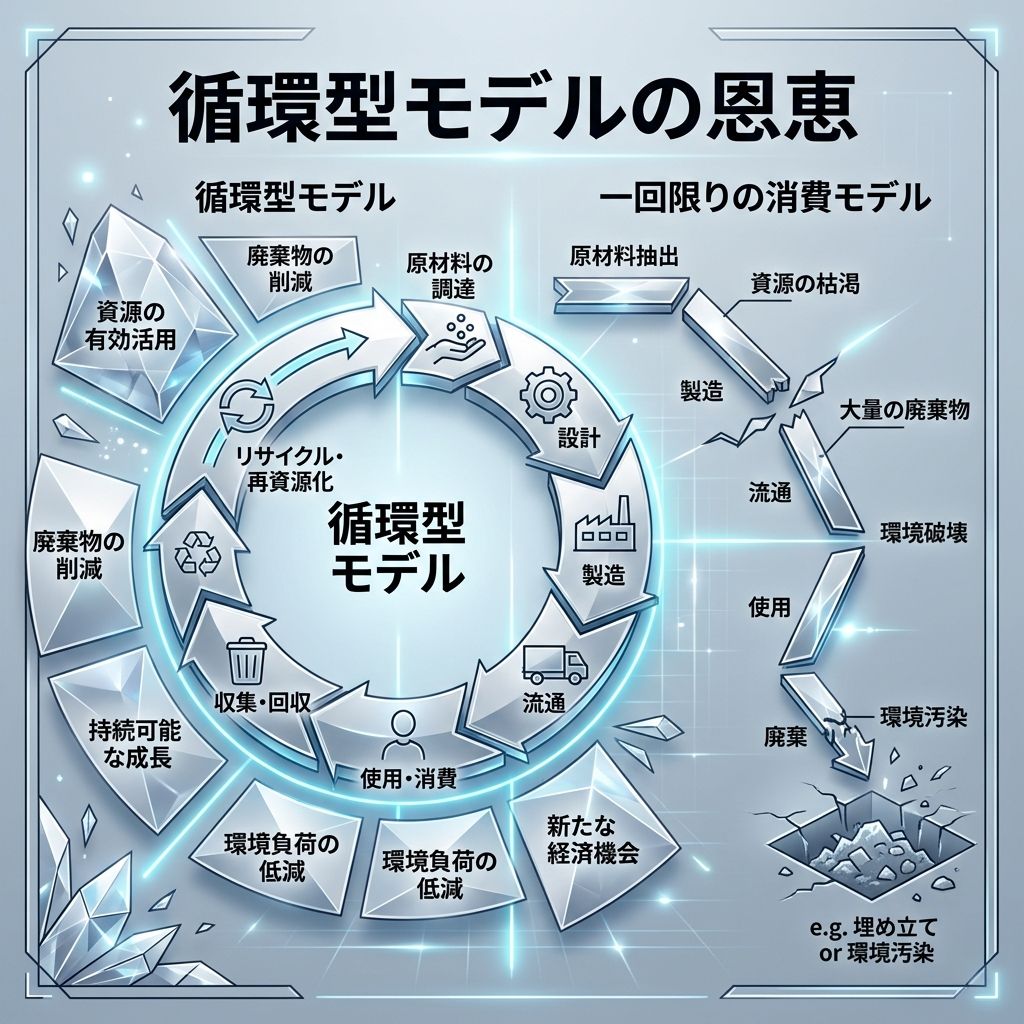 循環型モデルの恩恵