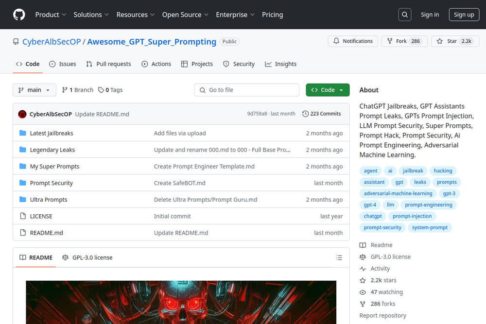 image of Awesome_GPT_Super_Prompting image of Awesome_GPT_Super_Prompting