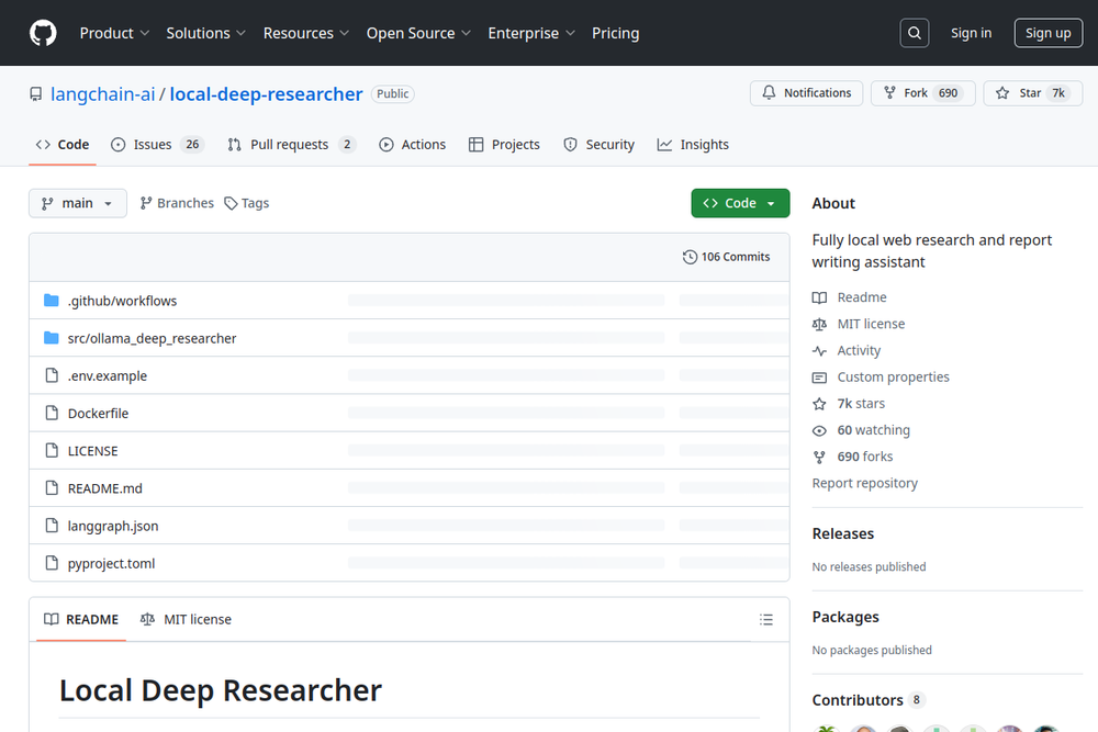 image of Local Deep Researcher