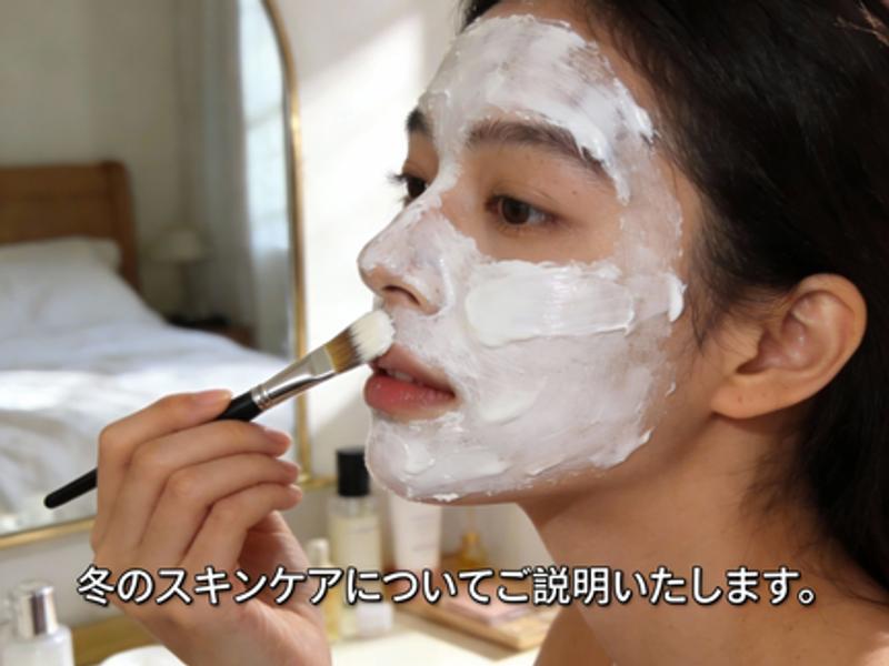 冬のスキンケアについてご説明いたします