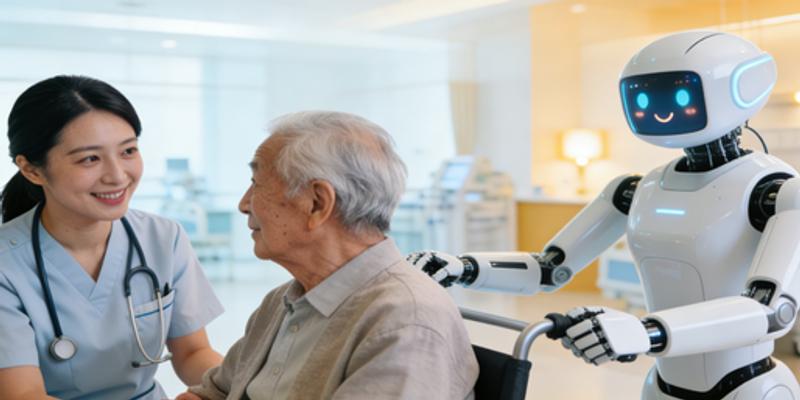 介護ロボットは救世主か、それとも過渡的な手段か？