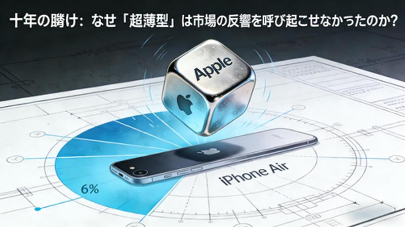Appleが10年で初めてデザインを改変した「豪賭」は失敗に?