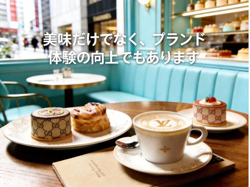 高級ブランドの飲食店は、単なる食事の場ではなく体験の空間へ