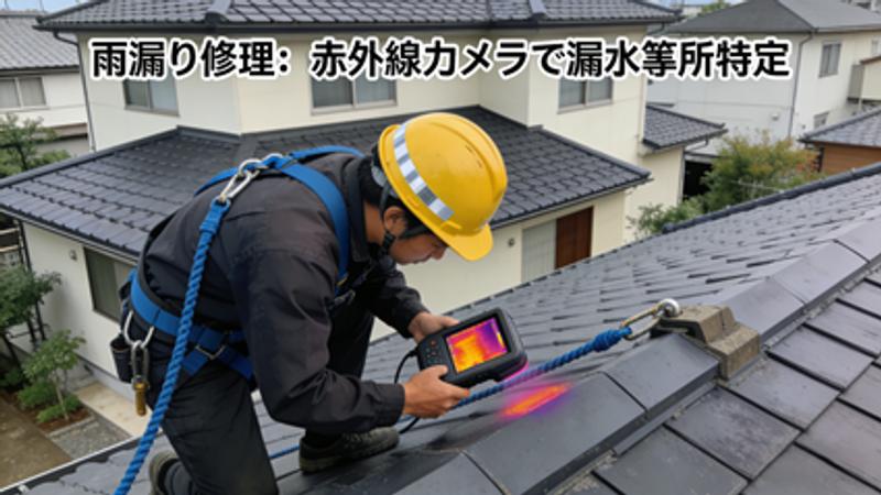 屋上作業員はどうやって雨漏りや地震被害を「空から修復」するの？