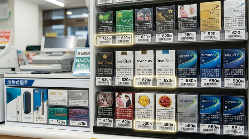 タバコ1箱の半分以上は「税金」？