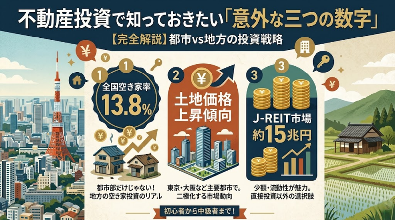 不動産投資で知っておきたい「意外な三つの数字」