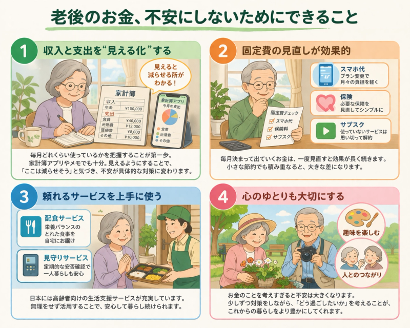 年金だけでは足りない？高齢期のリアルな暮らし