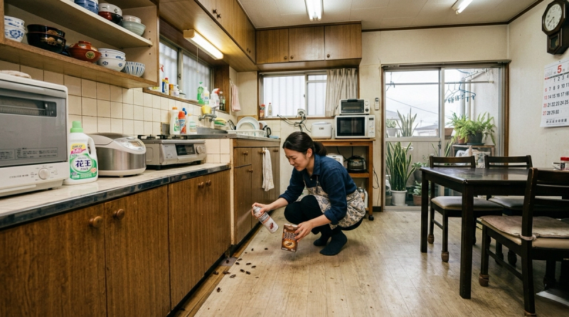 台所の不快な訪問者を撃退！日本の家庭でできるゴキブリ対策5選