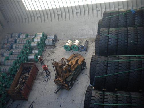 Jumbo sized tires handled by ECL since 1995