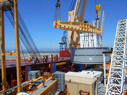 3x315 metric ton submarine cable project in San Francisco