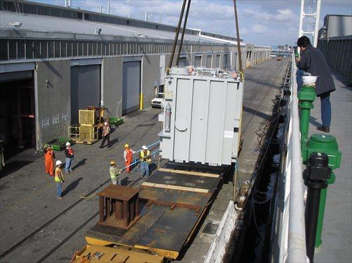 Ocean and Inland for various heavy power transformers