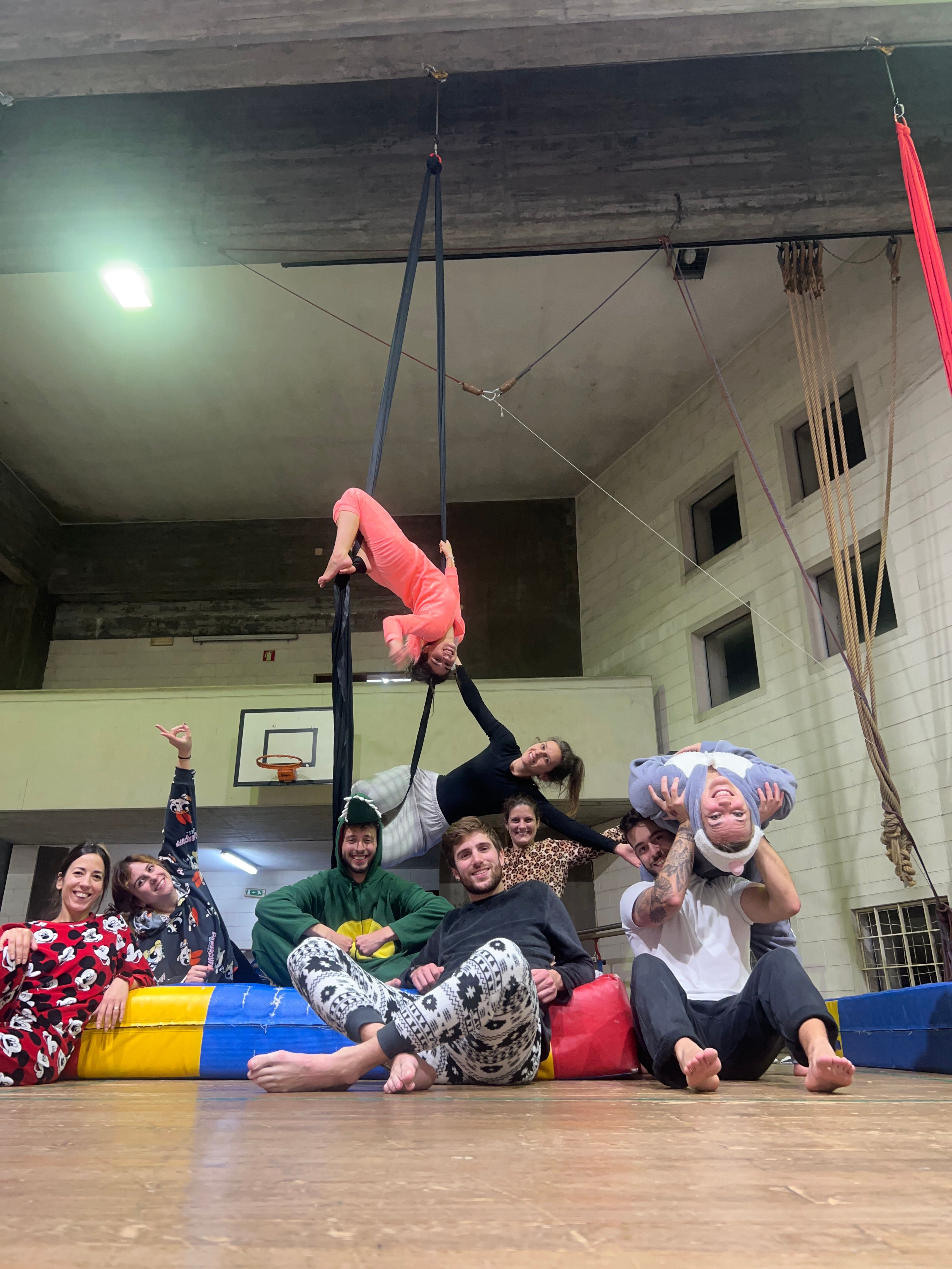 Group Pic Pyjama Benfica
