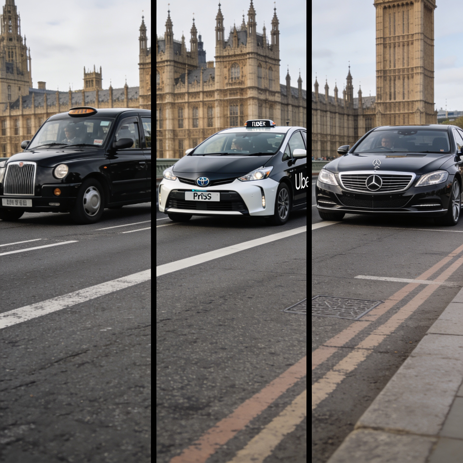 Chauffeur vs Uber vs Black Cab in London: An Honest Comparison