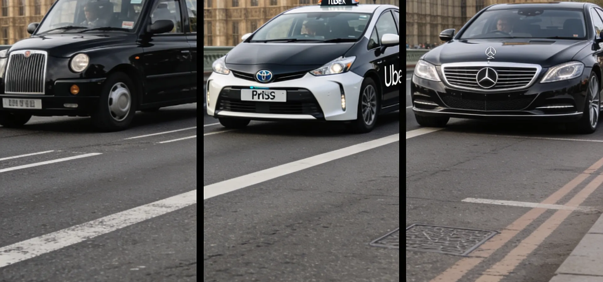 Chauffeur vs Uber vs Black Cab in London: An Honest Comparison