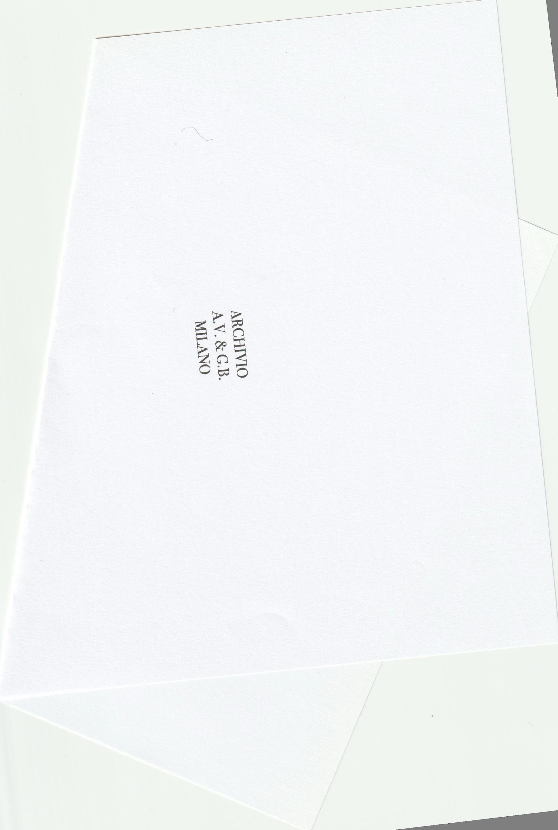 Archivio A.V. & G.B.
