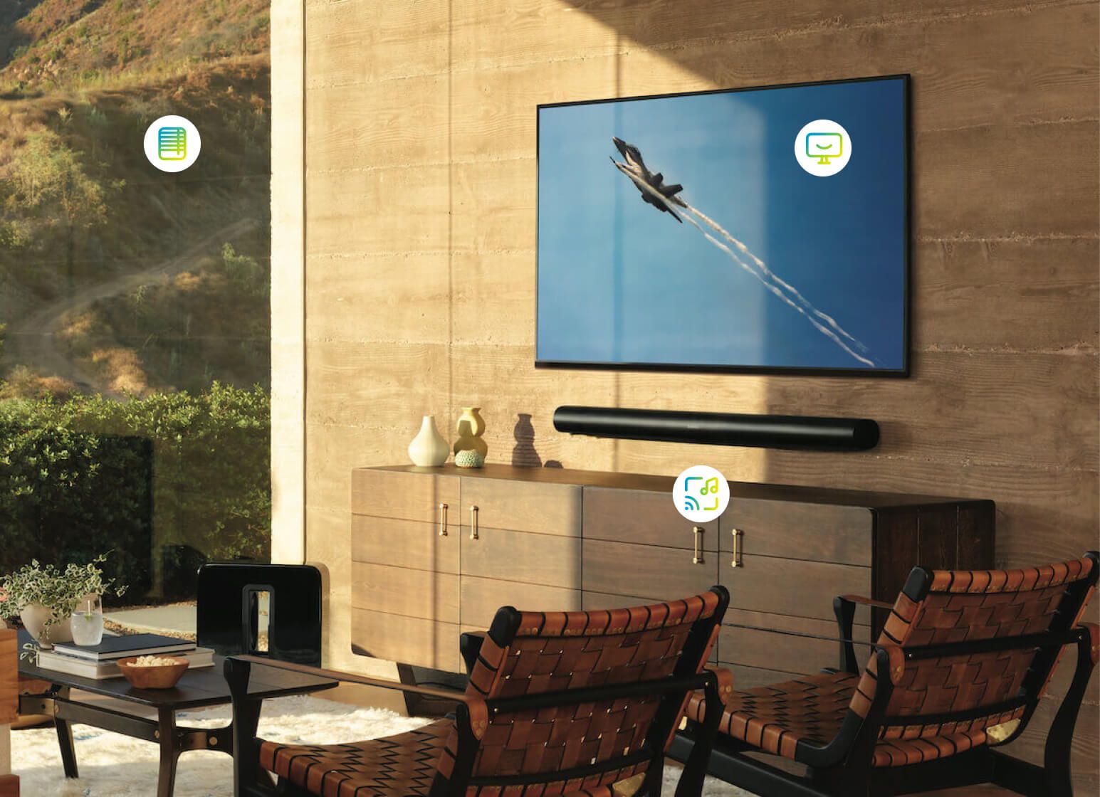 Connect Cayman and Sonos Soundbar Smart Home Installation