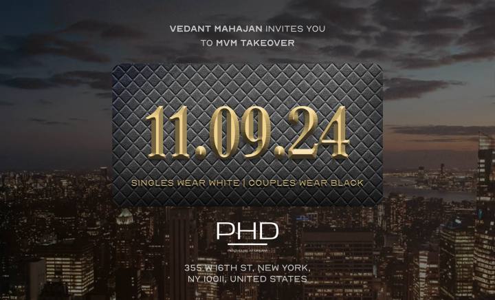 MVM PHD TAKEOVER Invite — MVM PHD TAKEOVER Invite - Vedant 2