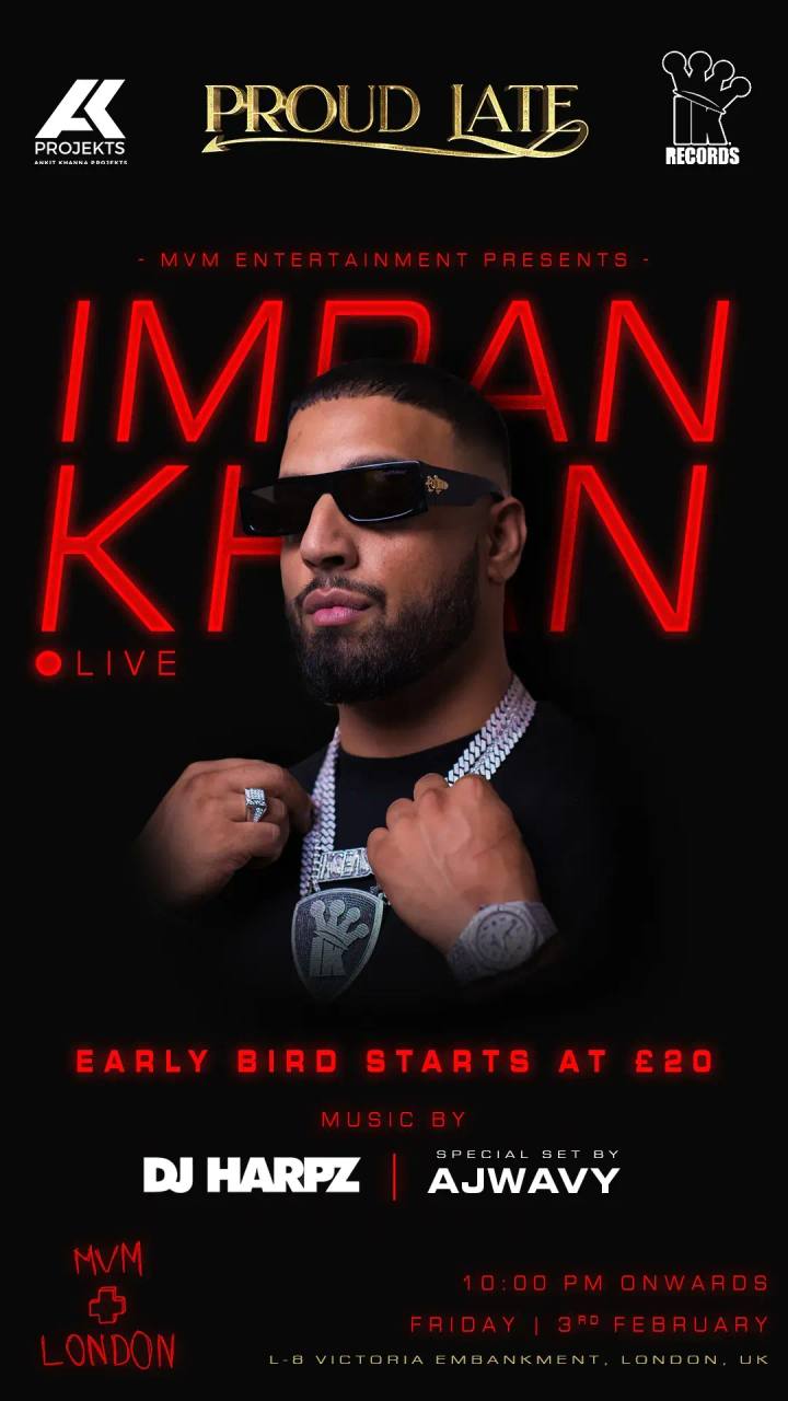 Imran Khan Live — Imran Khan Live - MVM Entertainment V7