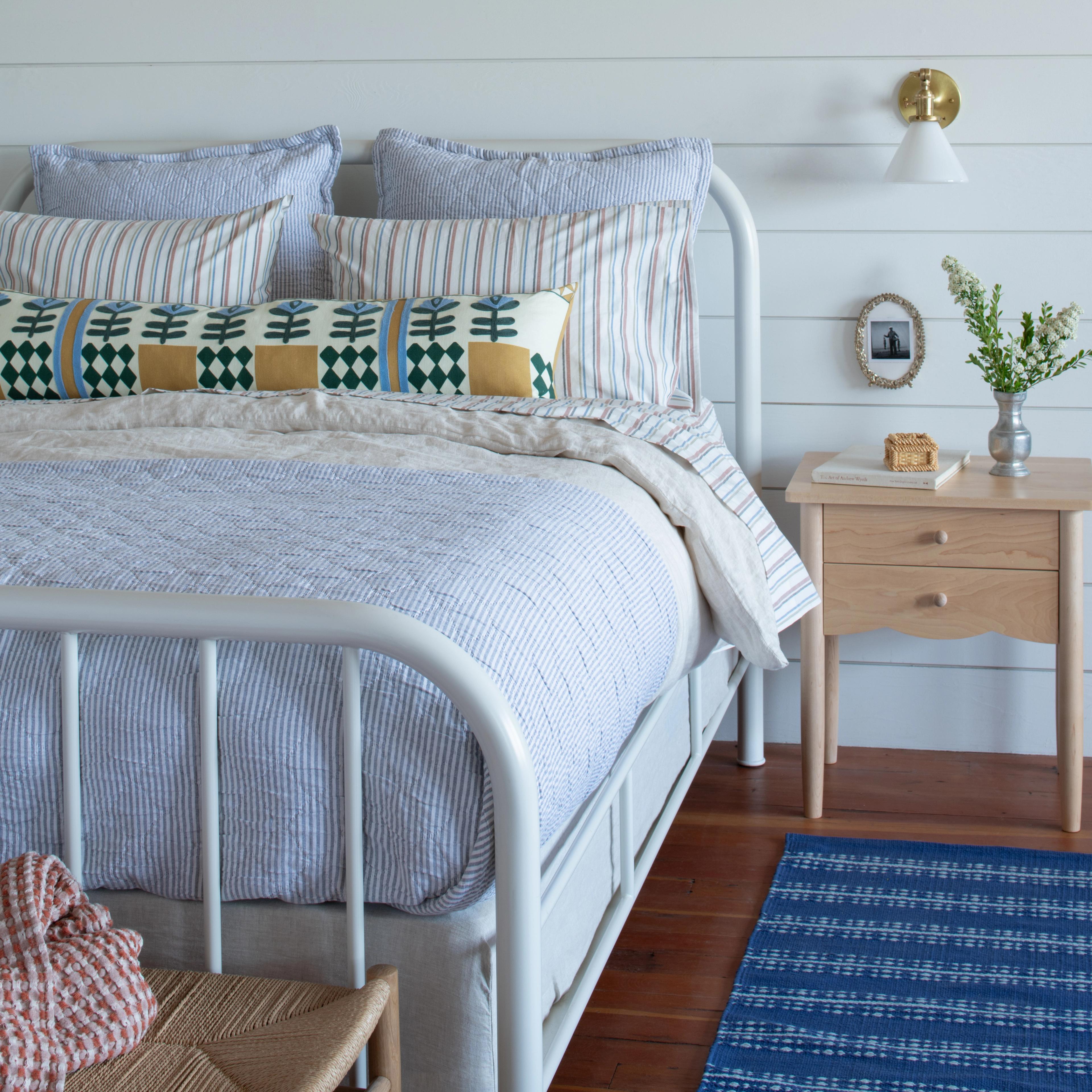 Coastal bedroom. 