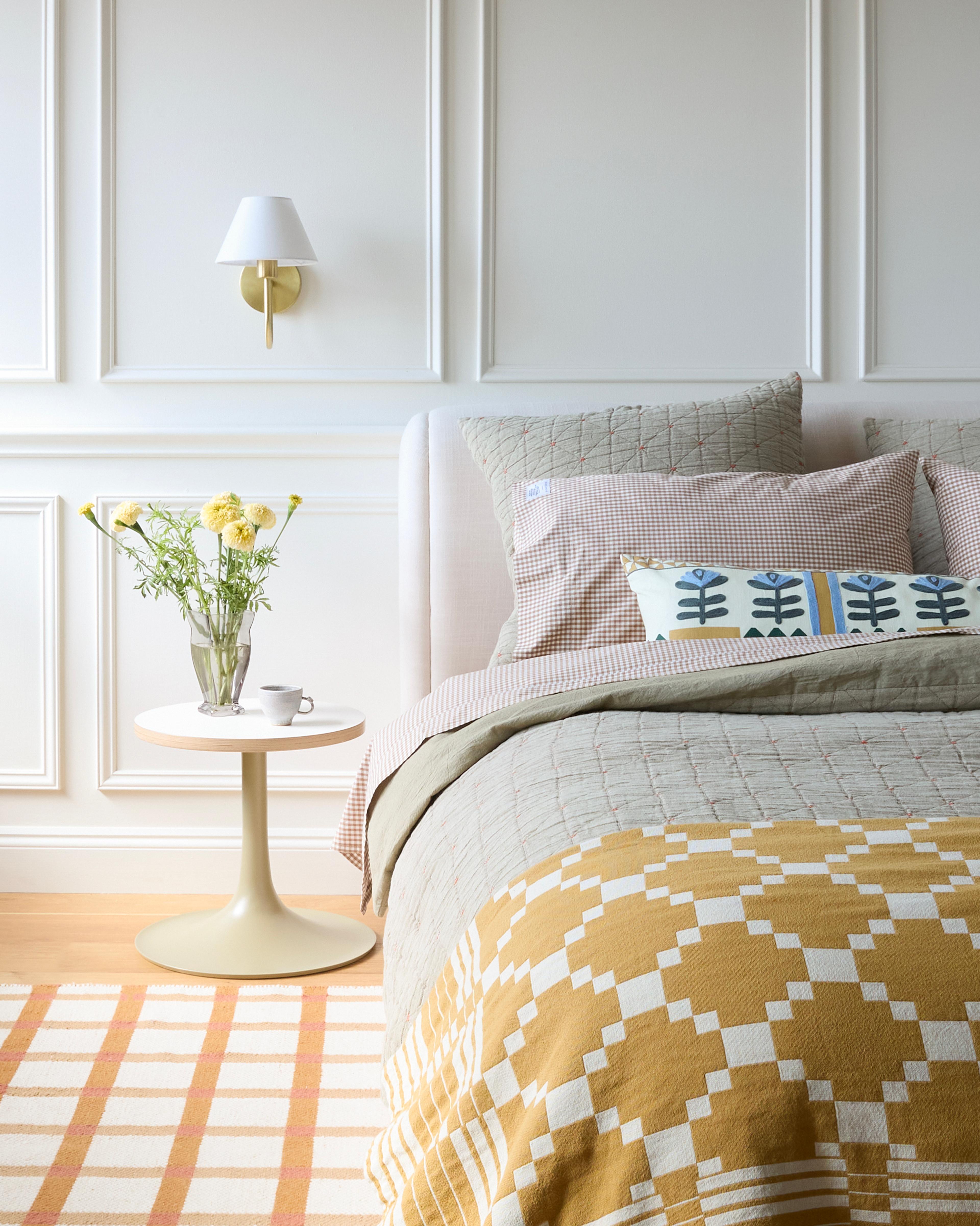 Sunny bedroom.