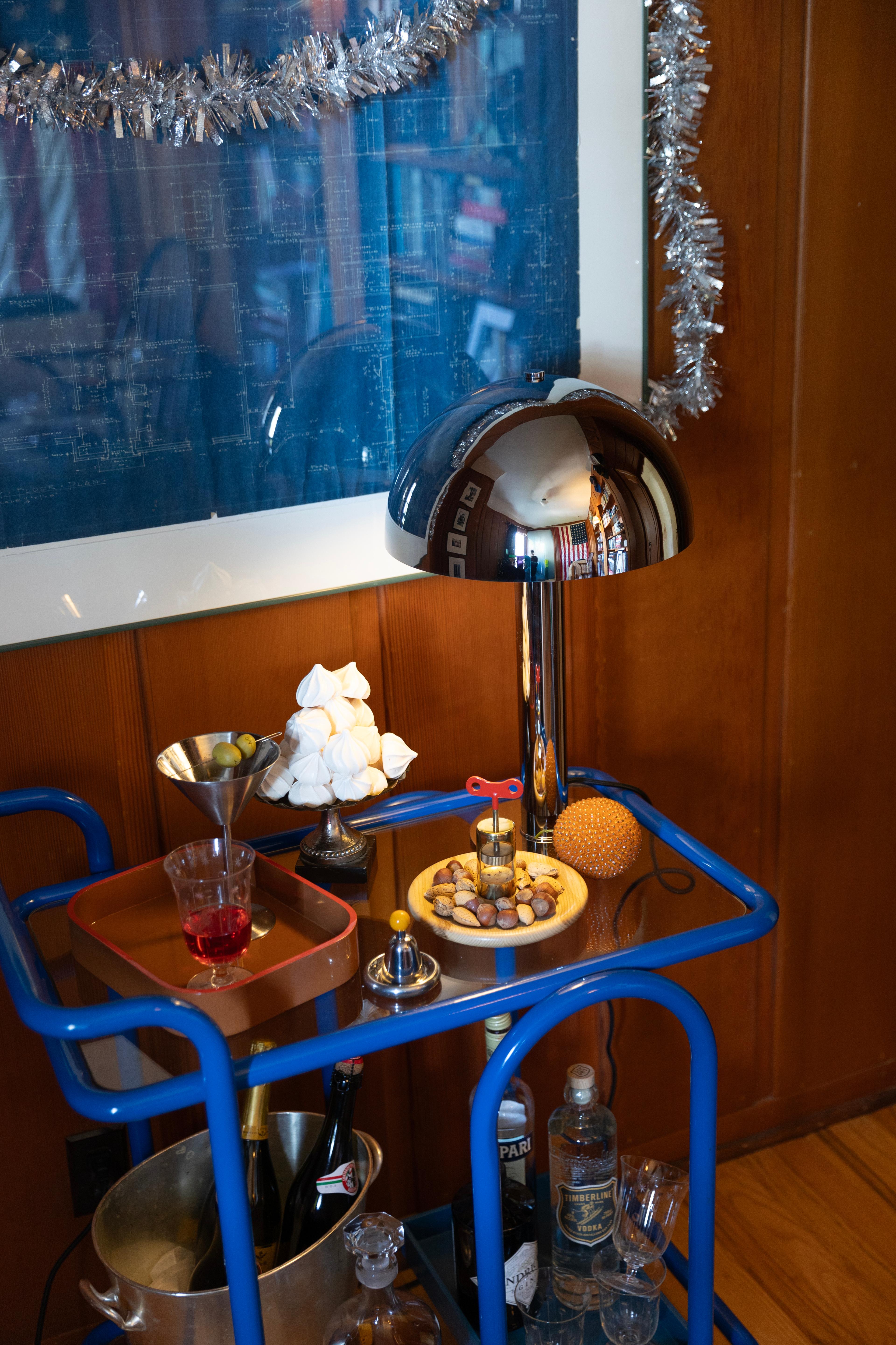 Bar cart. 