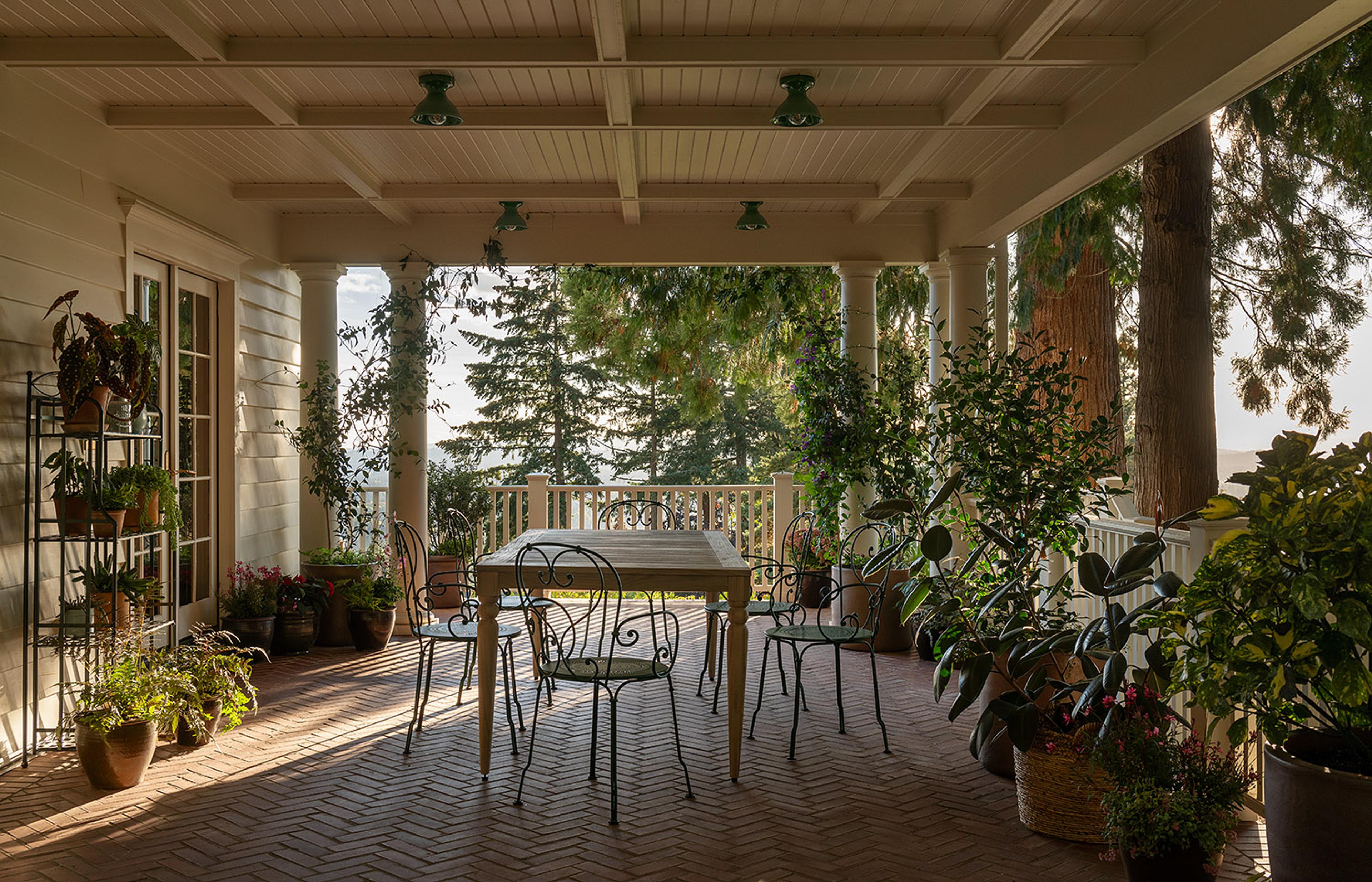 Outdoor patio.