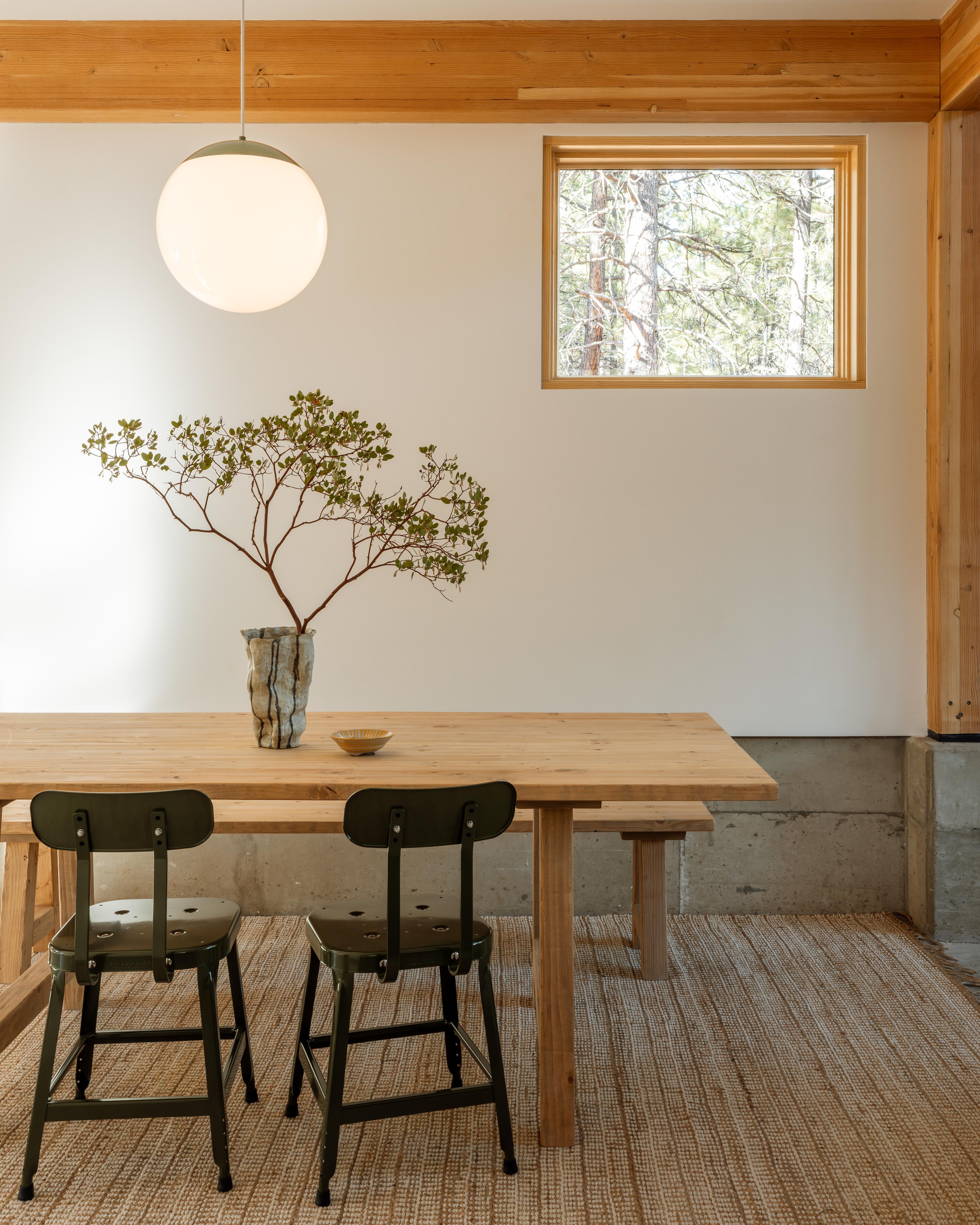 Dining table.