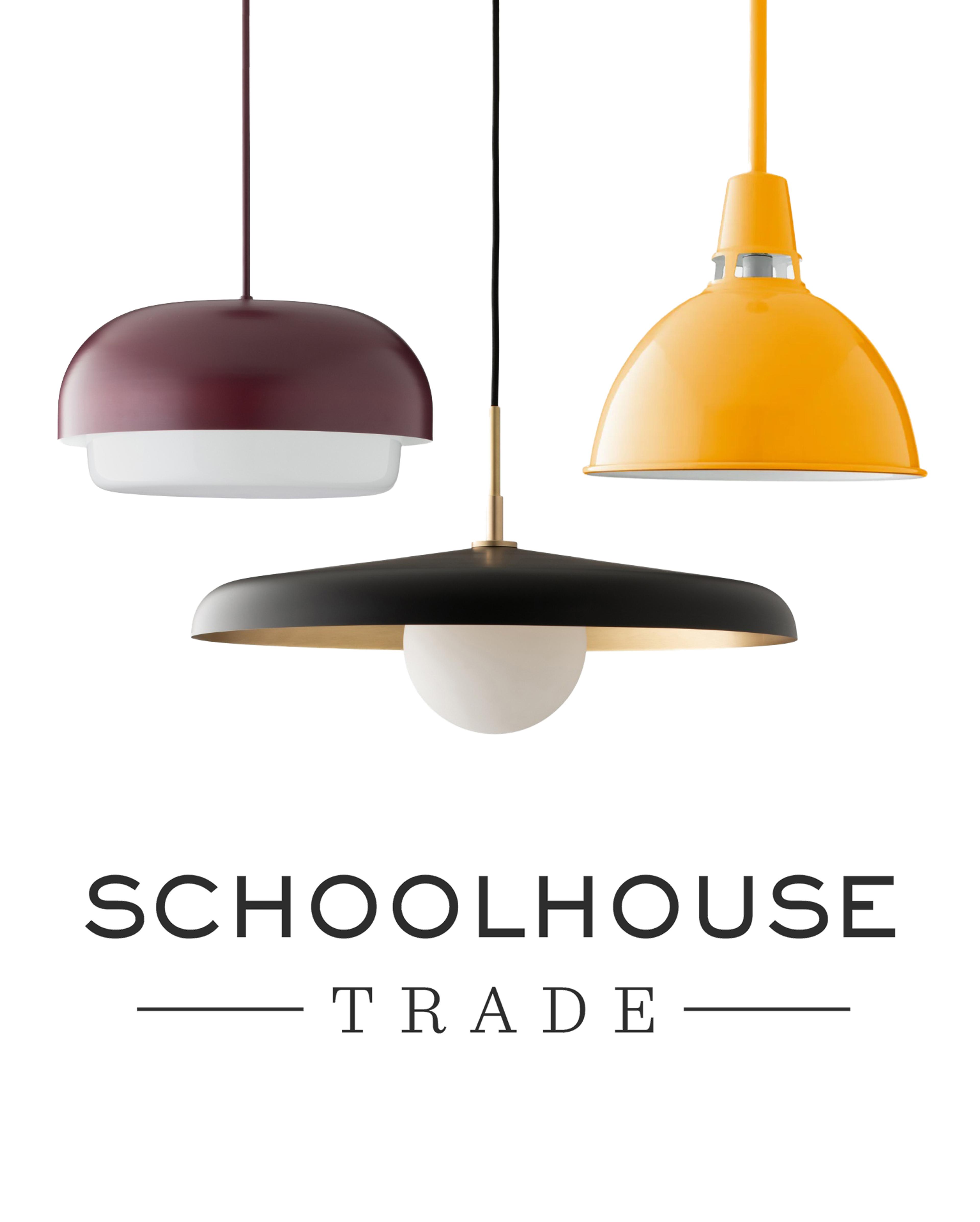 Schoolhouse Trade Logo with Icon Pendants