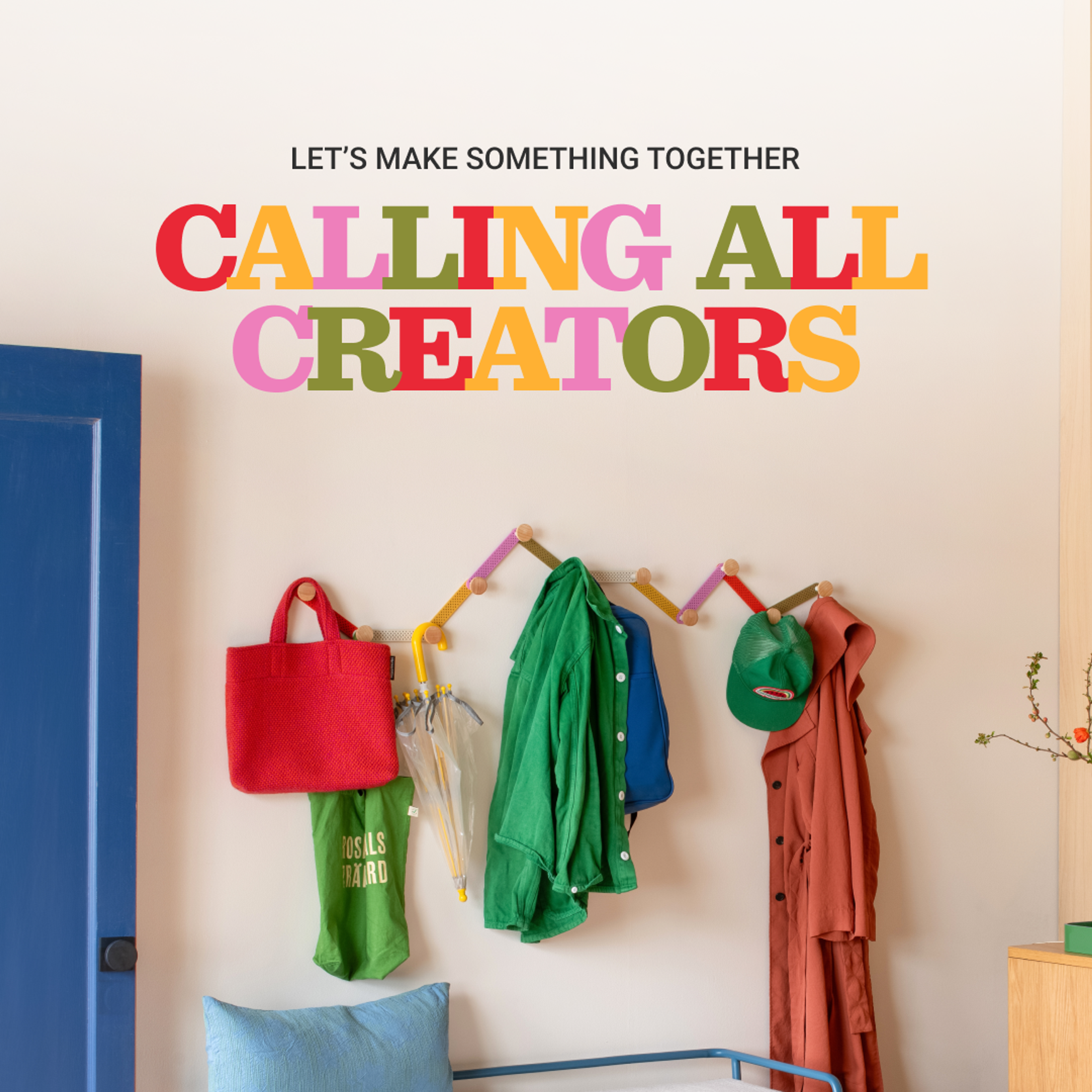 Call for creators. 