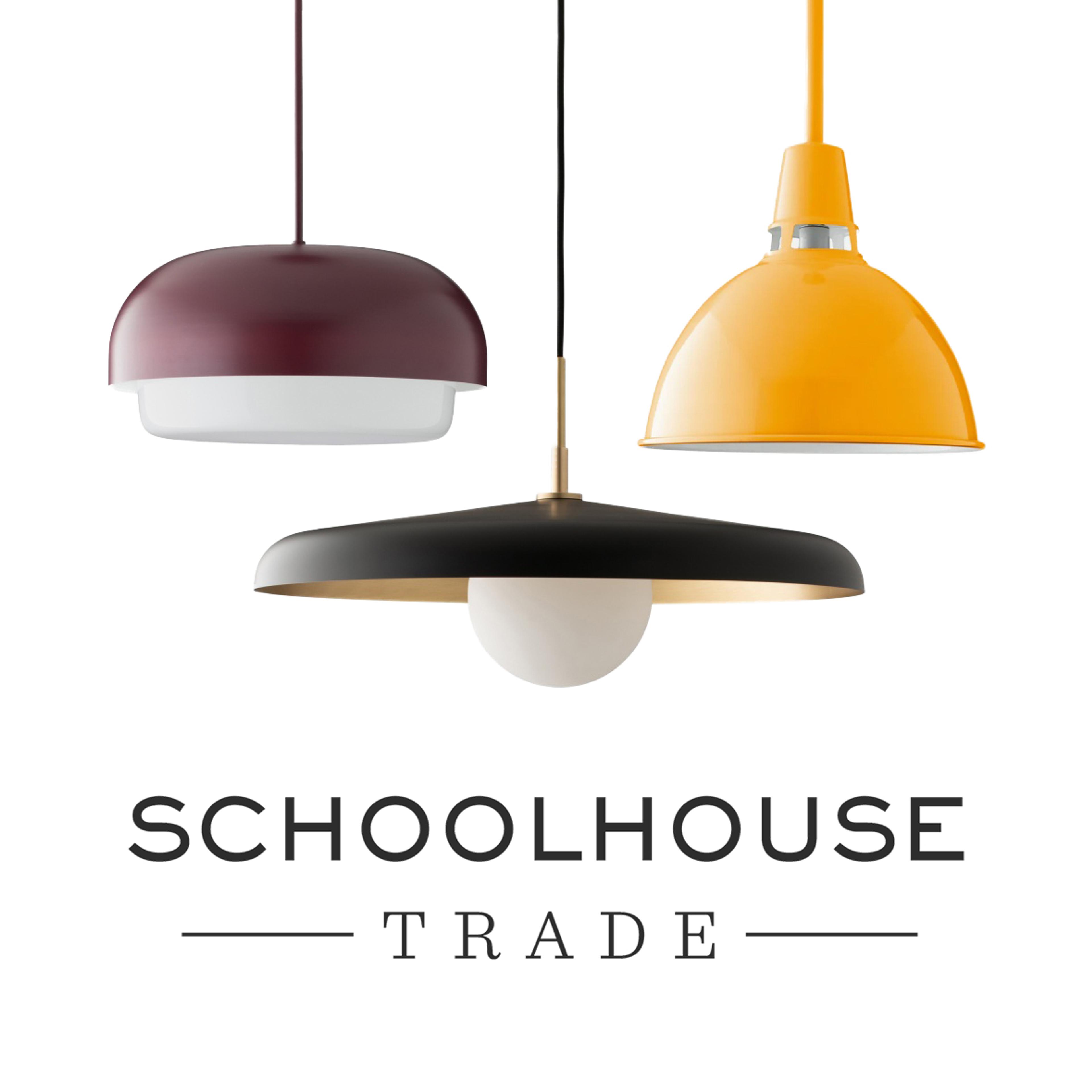 Schoolhouse Trade Logo with Icon Pendants